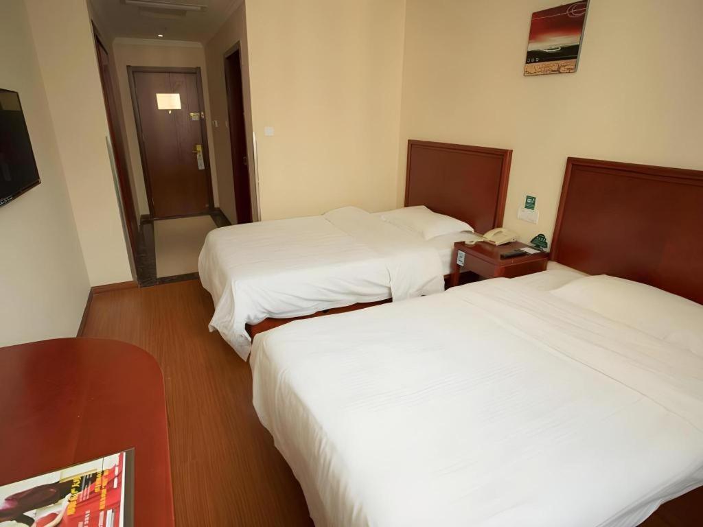 Greentree Inn Suzhou Railway Station North Square Haobainian Wedding Dress City Express Hotel מראה חיצוני תמונה